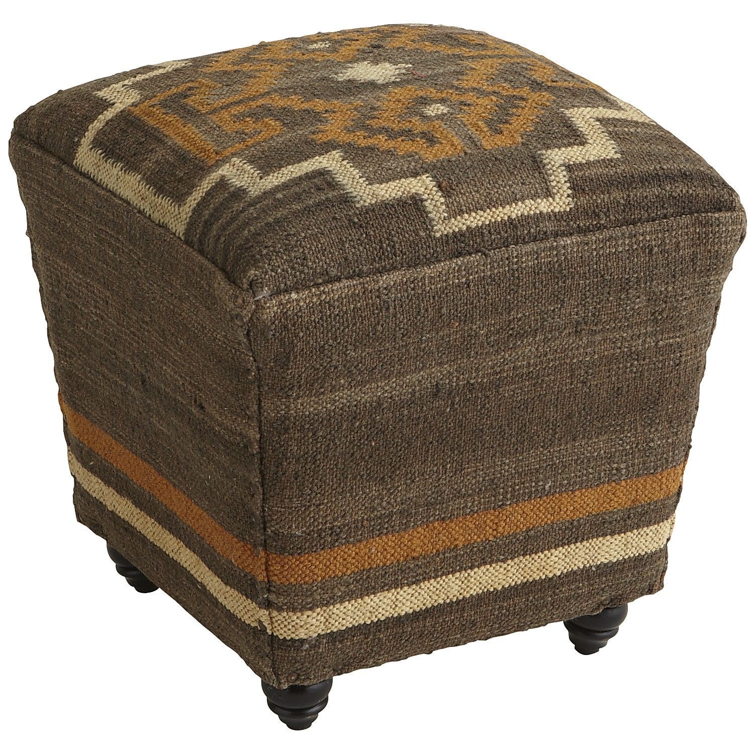 Kilim ottoman tapestry bum candy