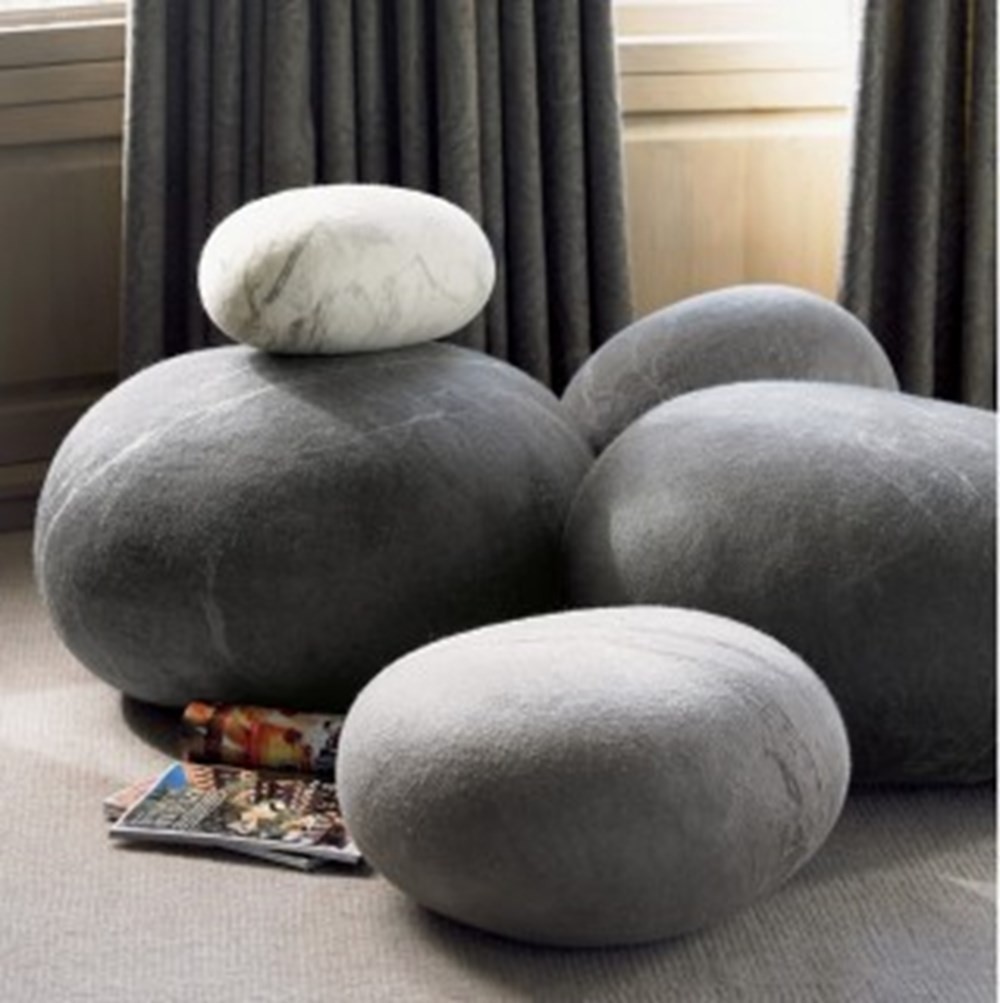 Large Pouf Ottoman Foter