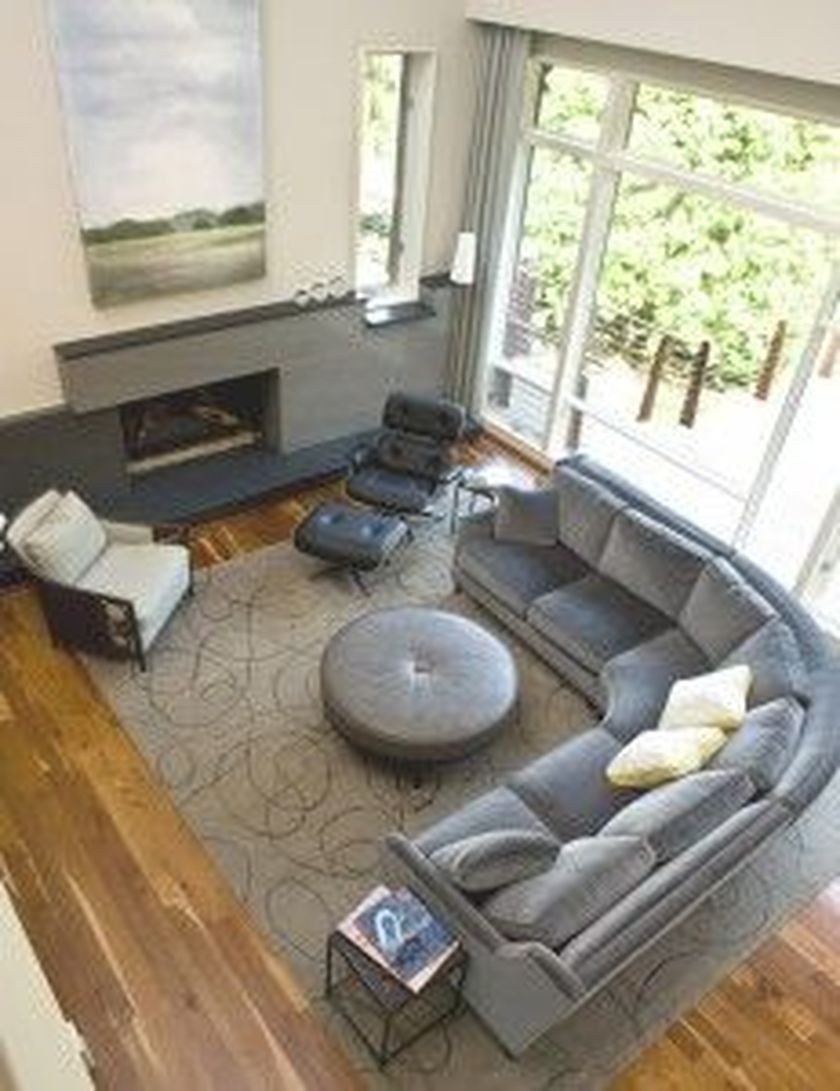 Living room with sectional