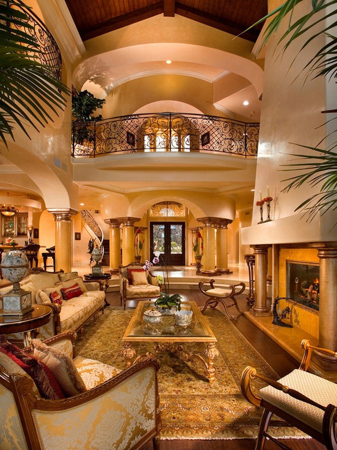 Mediterranean living room furniture