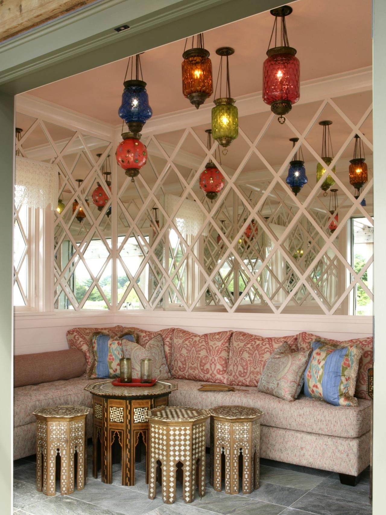 Moroccan living rooms