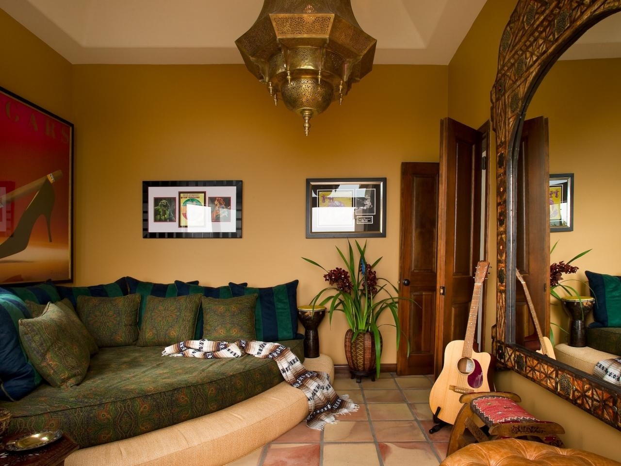 Moroccan sitting room