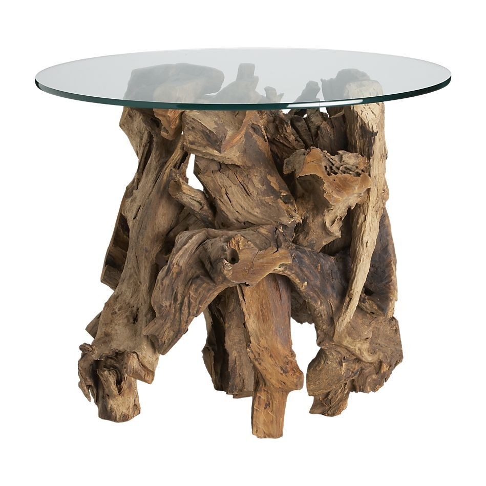 Crate and barrel on sale driftwood coffee table