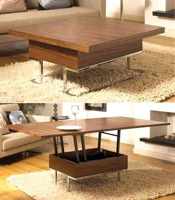 Pop up coffee tables