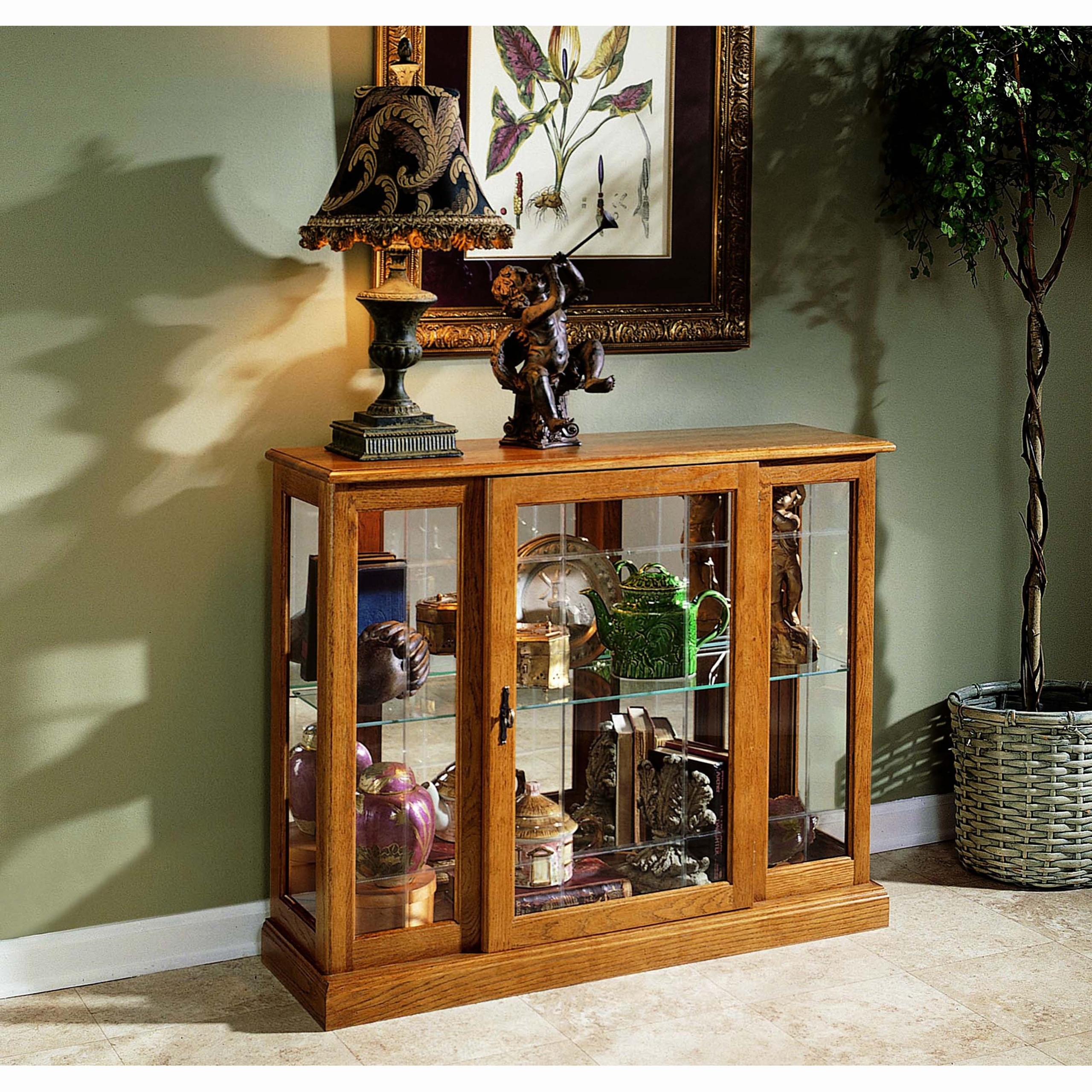 Console Curio Cabinets Foter