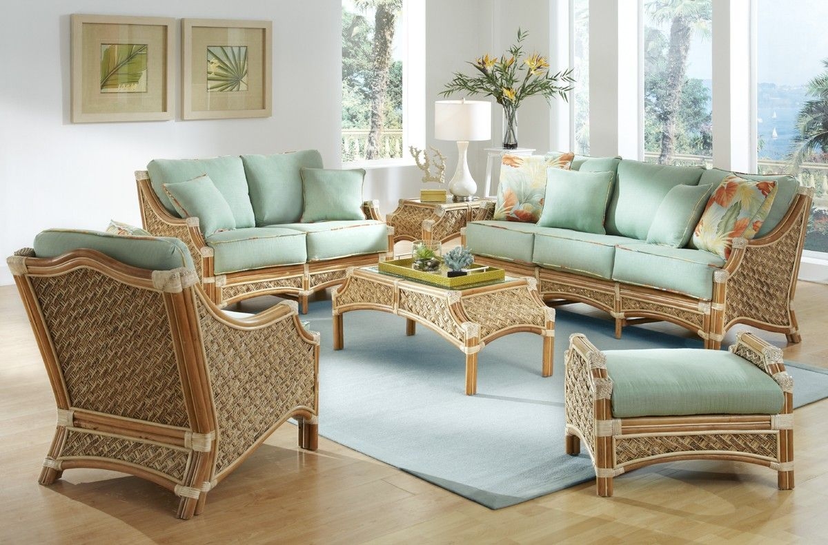 Rattan living room furniture