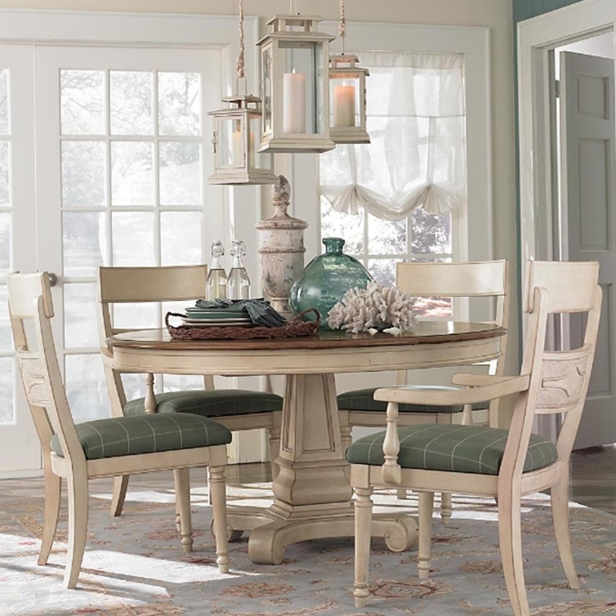 Round Dining Table With Leaf Extension - Ideas on Foter