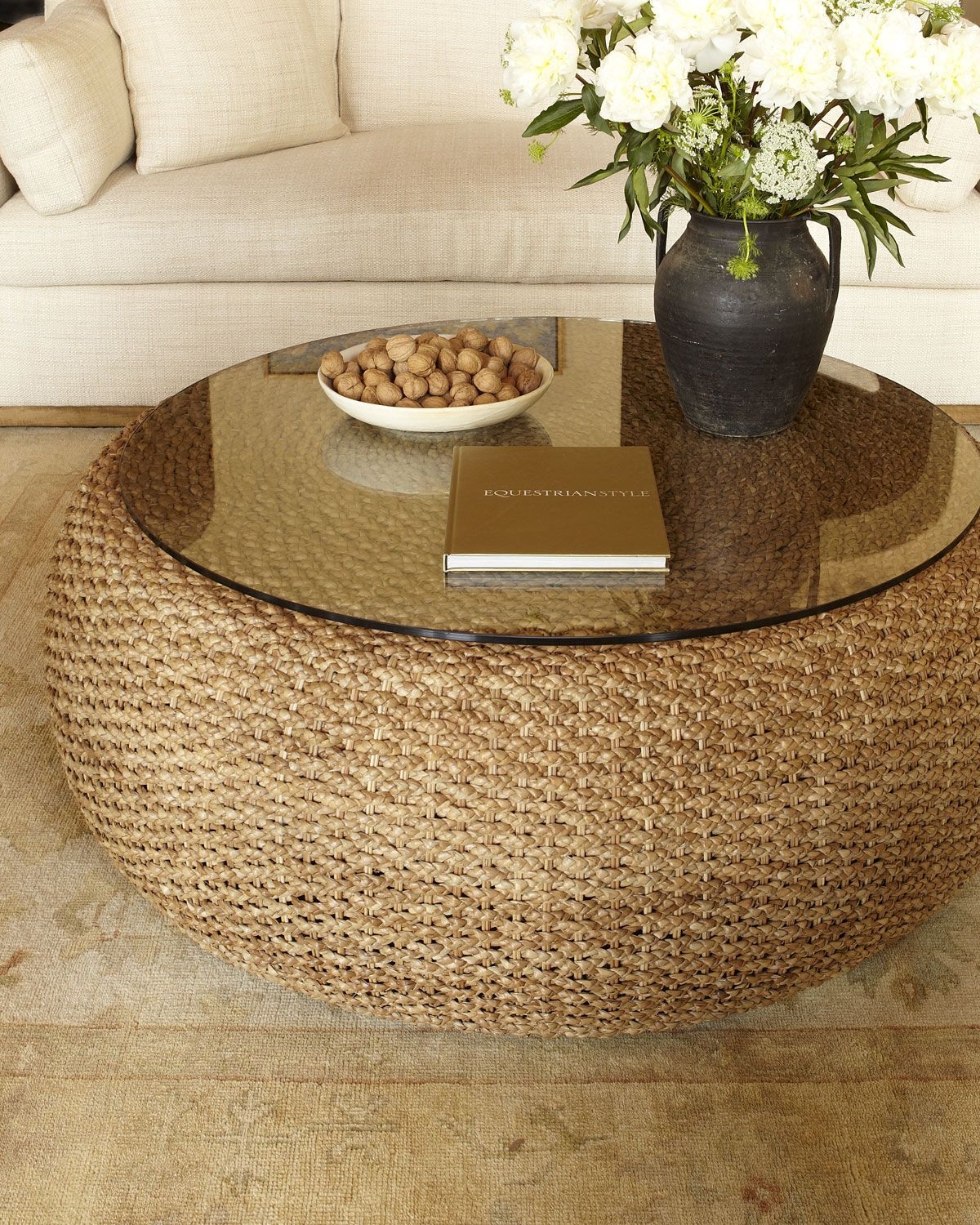 Seagrass coffee table
