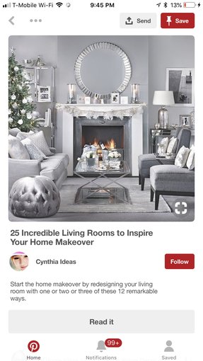 iSilver Living Room Furniturei Foter