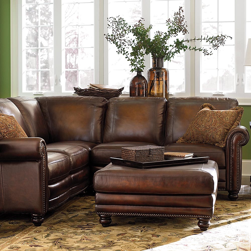 Small Leather Sectional Sofas - Foter