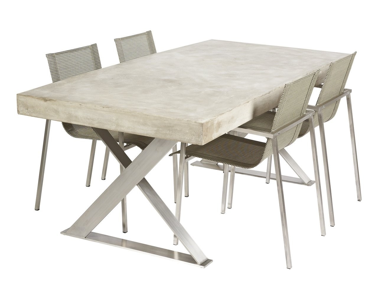 Stainless steel dinning table