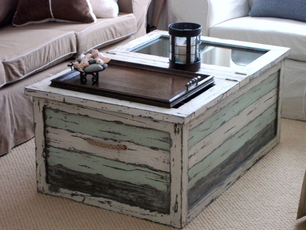 Distressed Trunk Coffee Table - Ideas on Foter