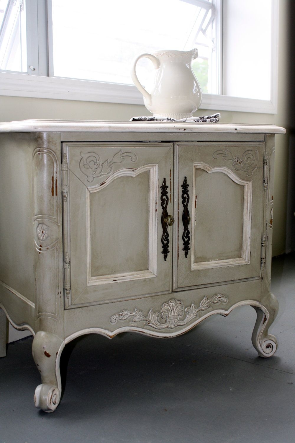 Vintage painted french country