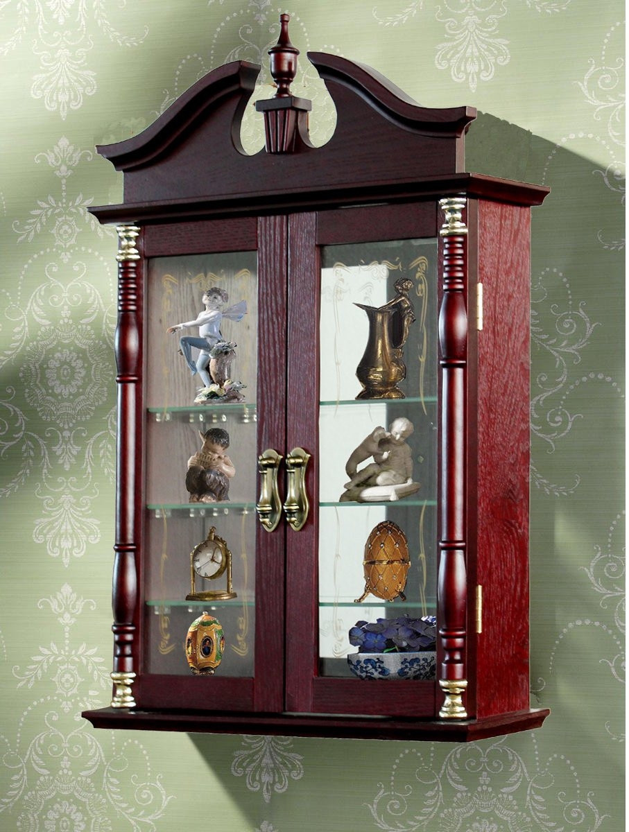 small curio cabinet