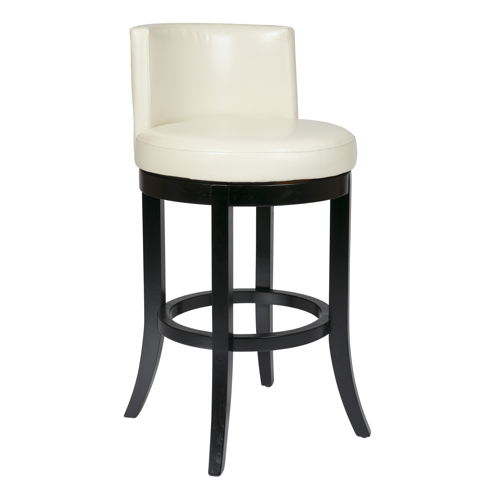 Office star metro 30 swivel eco leather bar stool in