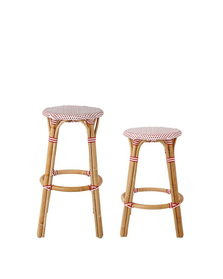 Riviera backless stools poppy serenaandlily want in navy with white