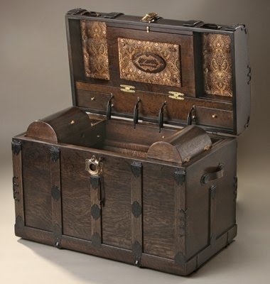 Trunks antique trunk antique chest wooden boxes jackpot
