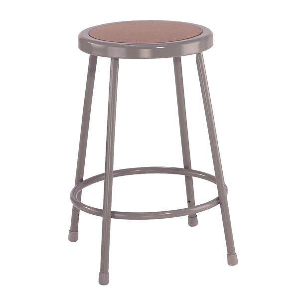 6224b 24h metallic gray steel stool wbackrest 59 each with
