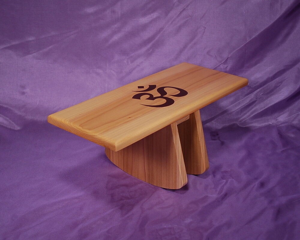 Adjustable tilt style meditation stool by theyankeewoodsmith