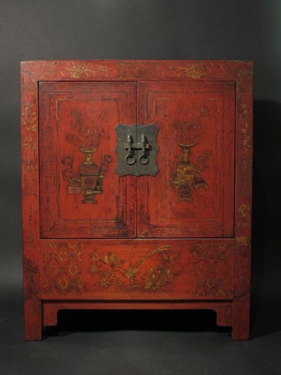 Asian style cabinet