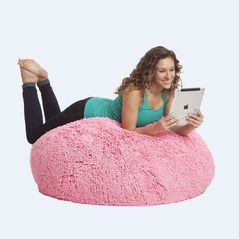 Bean bag chair for kids teenagers college students and parents