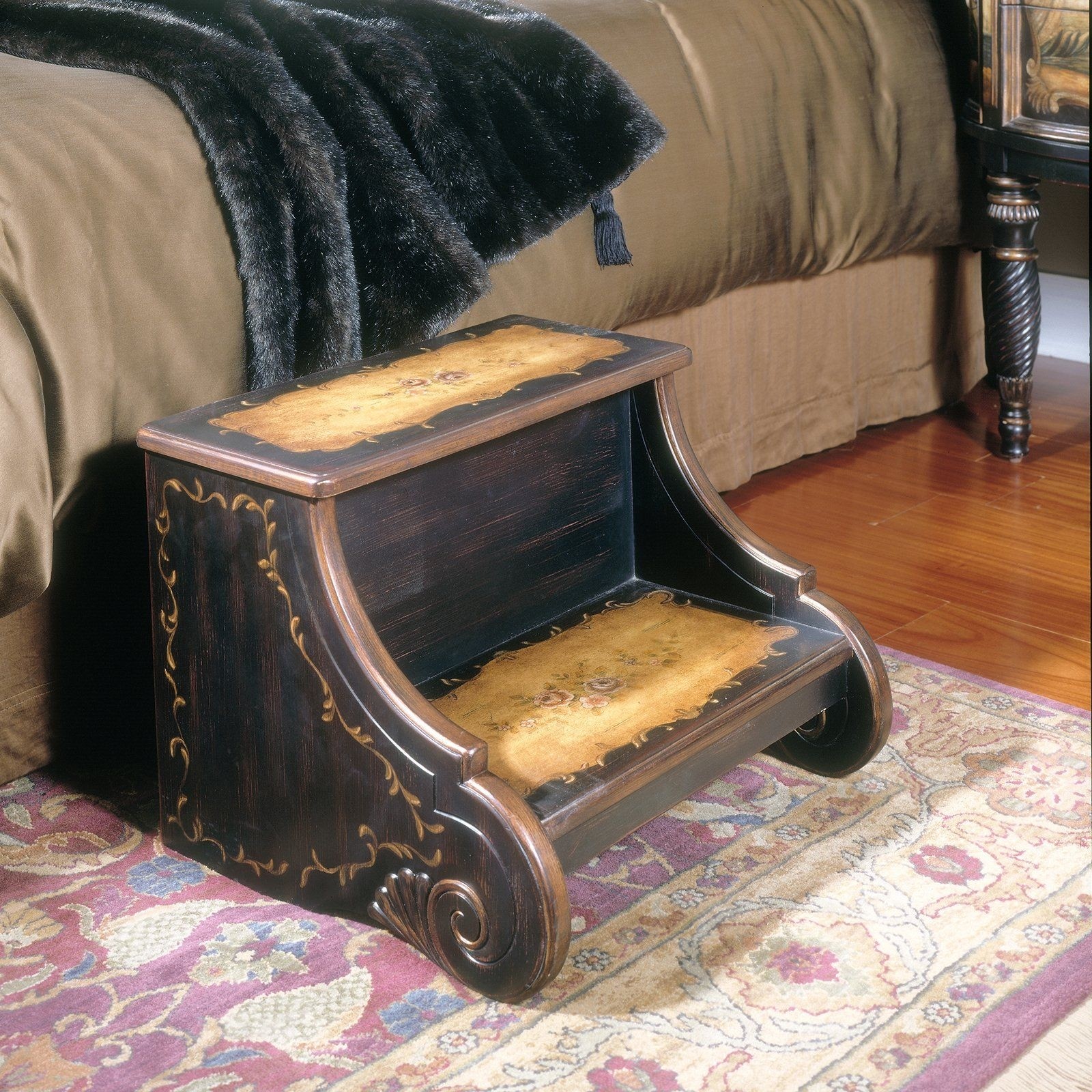 Bed step stool 1