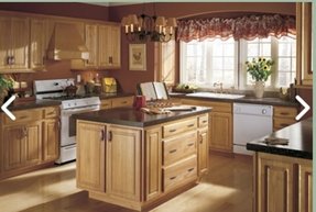 Tl806a Timberland Ranch Kitchen With Oak Cabinets And Stainless