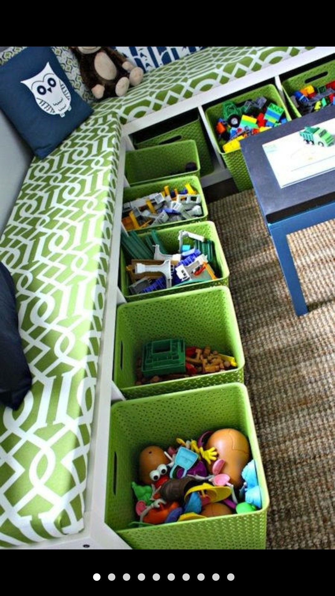 ikea childrens storage bench