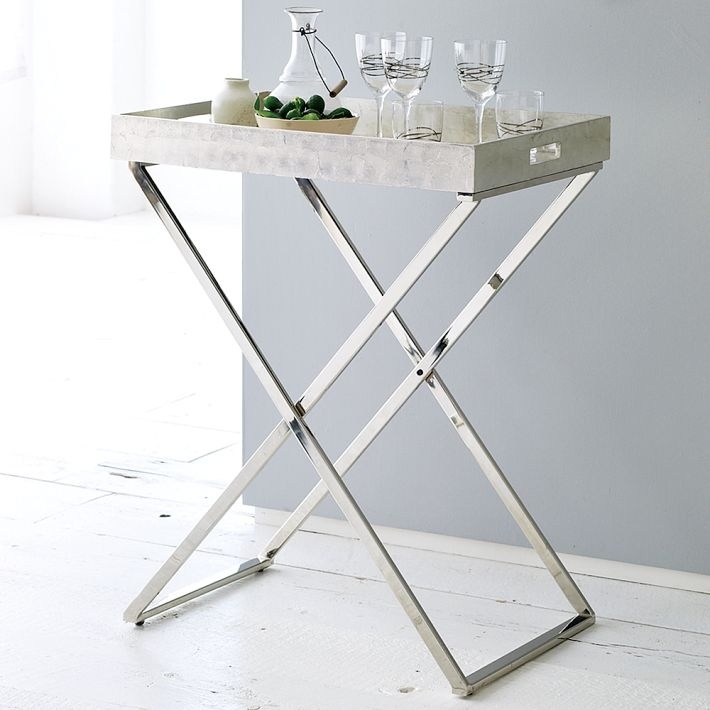 Butler trays stands west elm side tables and accent tables