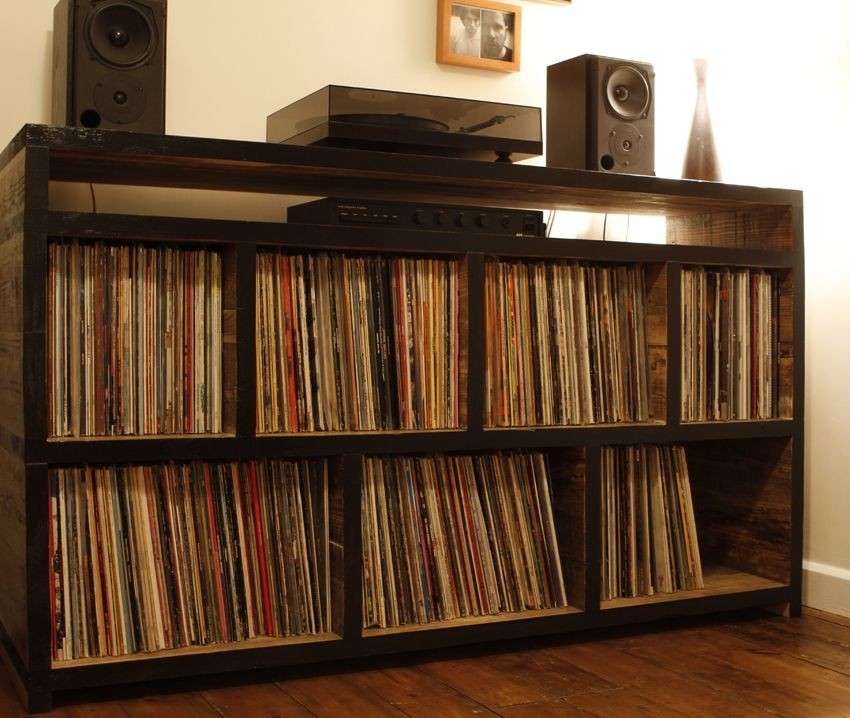 Cabinet stereo system