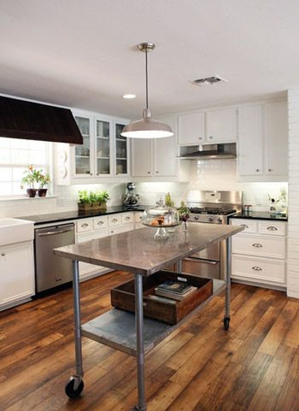 Industrial Stainless Steel Kitchen Island I Hate Being Bored   Commercial Kitchen Island 1 