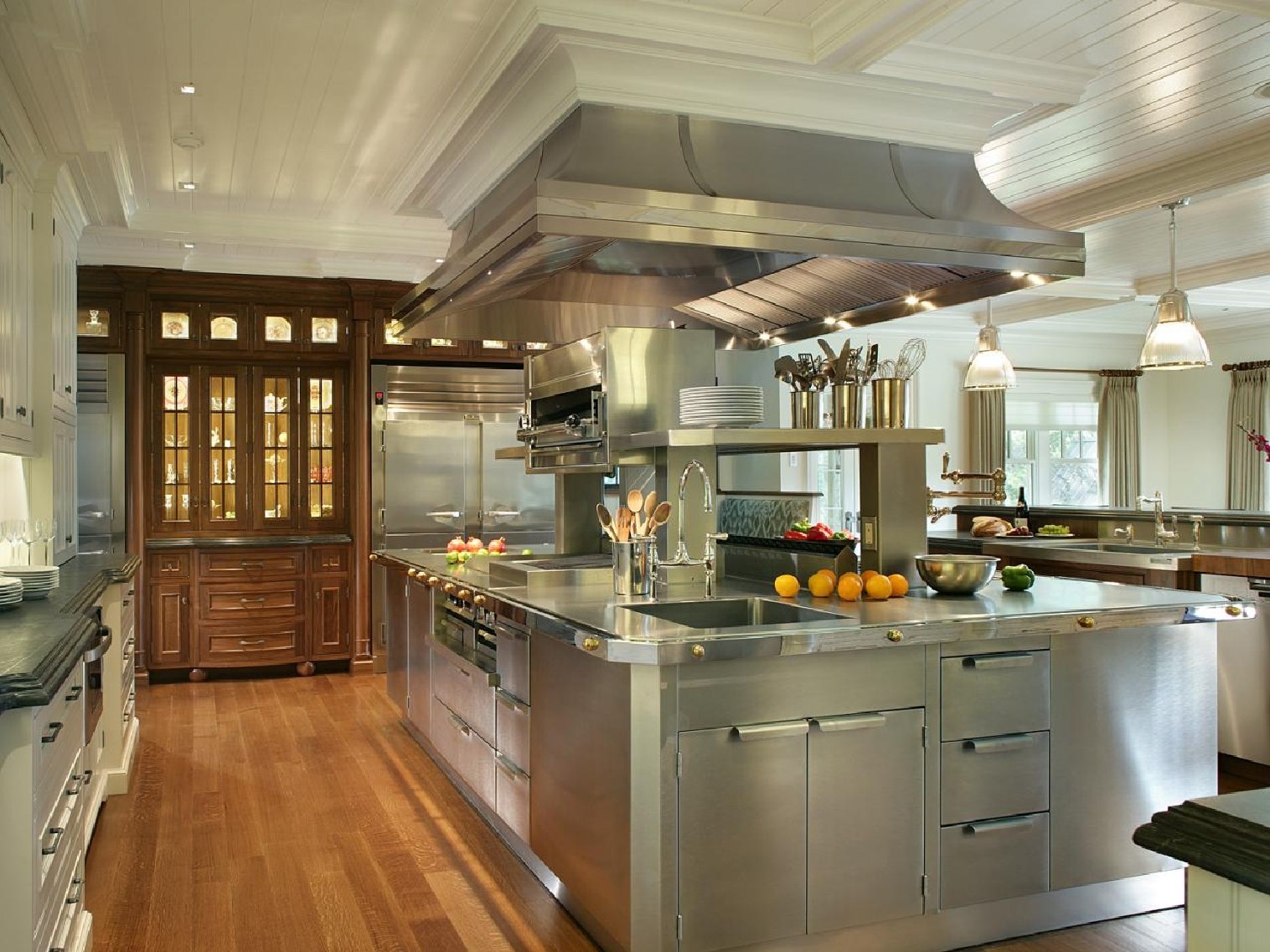 commercial kitchen island design