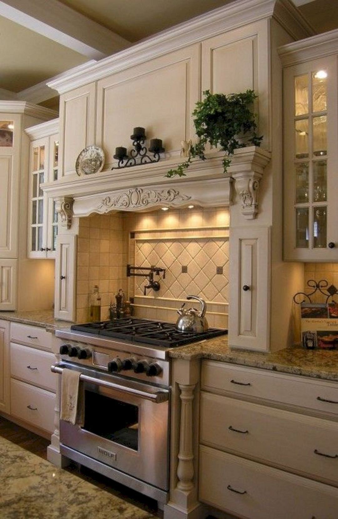 Country french cabinets