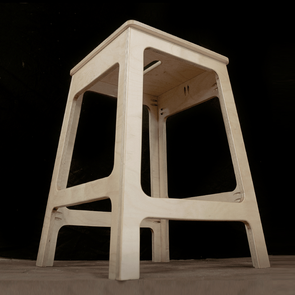 Diy shop stool