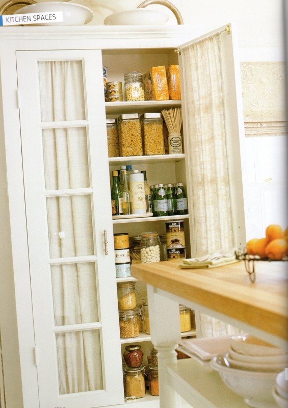 Free standing kitchen pantry cabinet