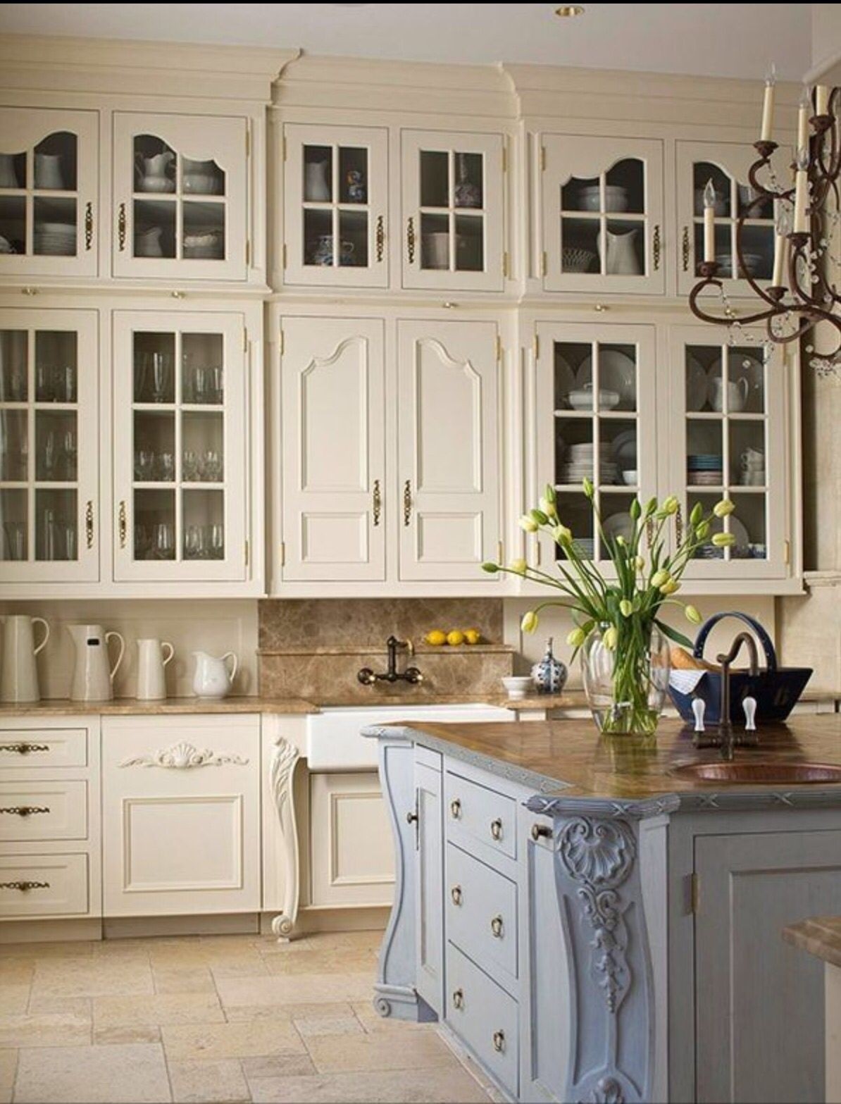 French style china cabinet