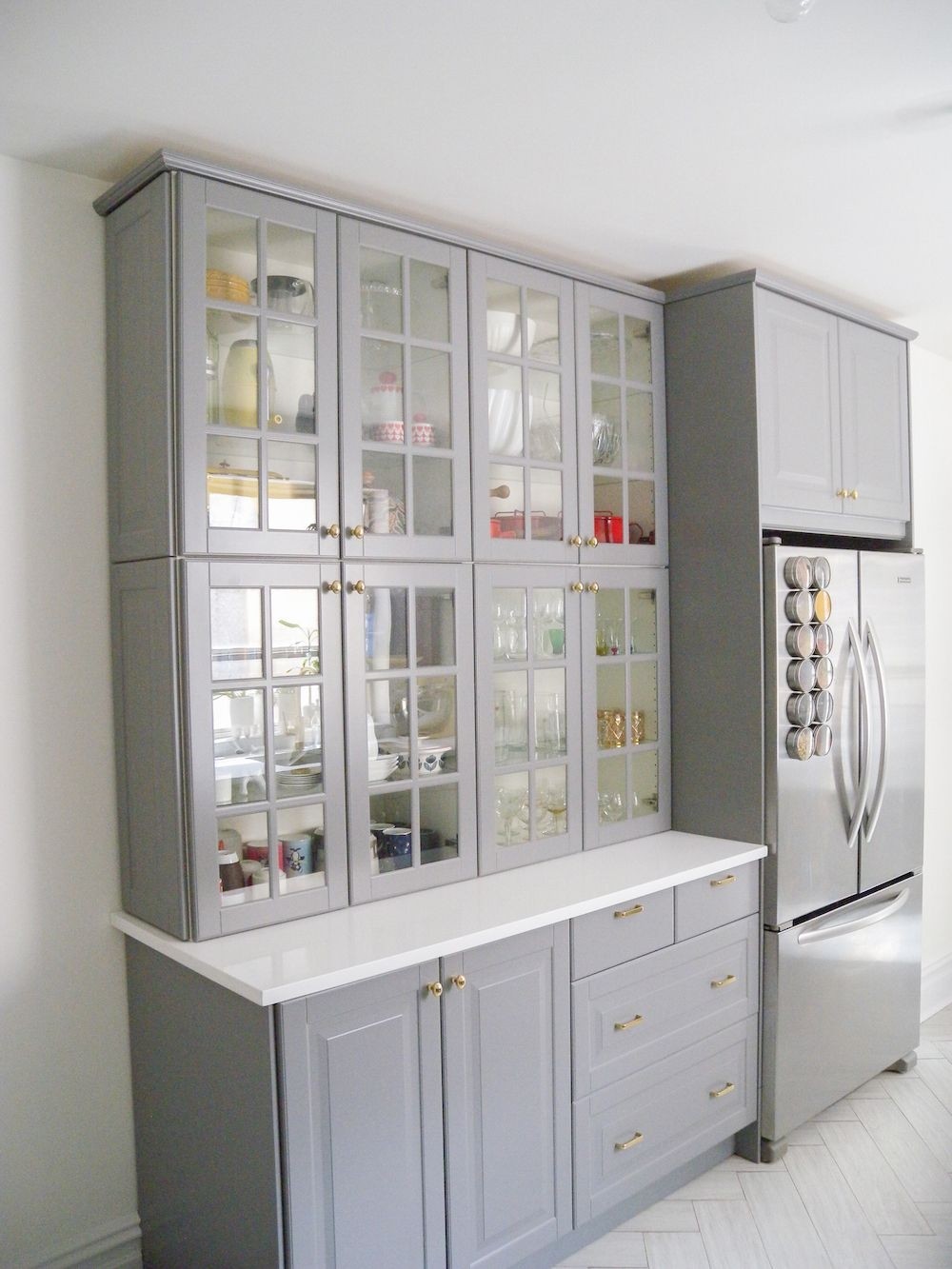 Glass Front Storage Cabinets - Foter