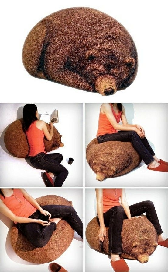Grizzly beanbag