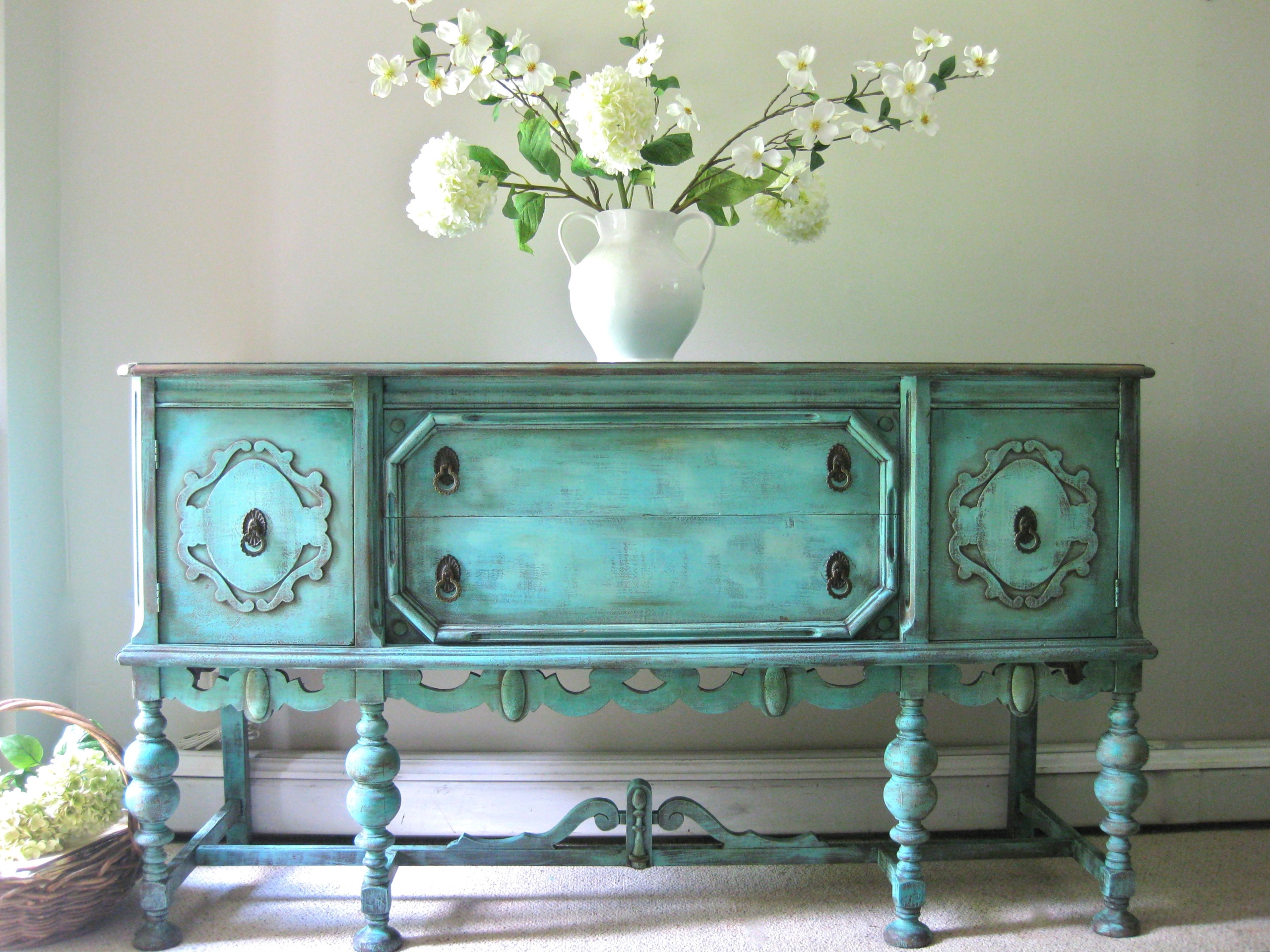 Hand painted french country cottage chic