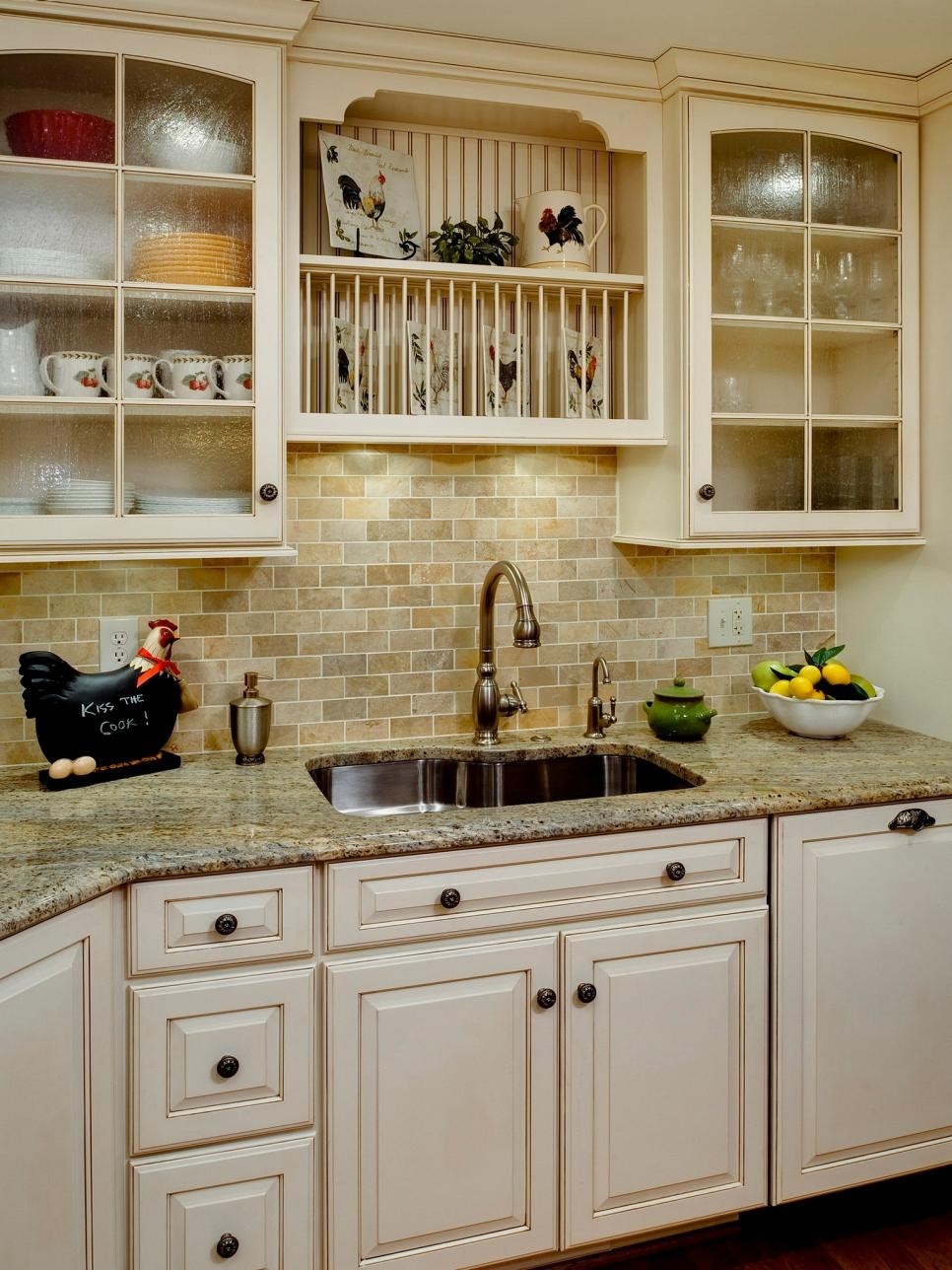 Ivory Colored Kitchen Cabinets