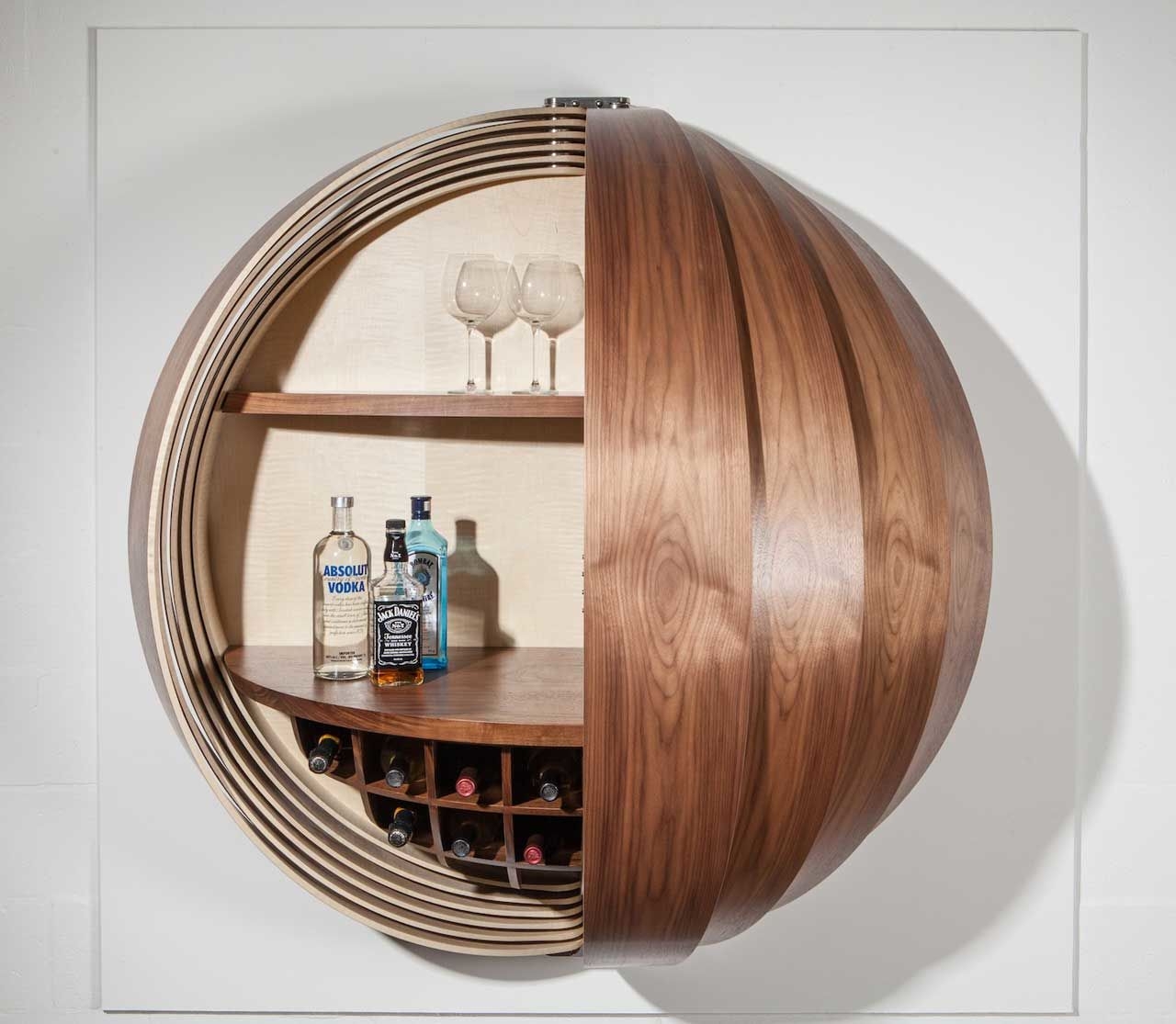 Hidden Bar Cabinet - Foter