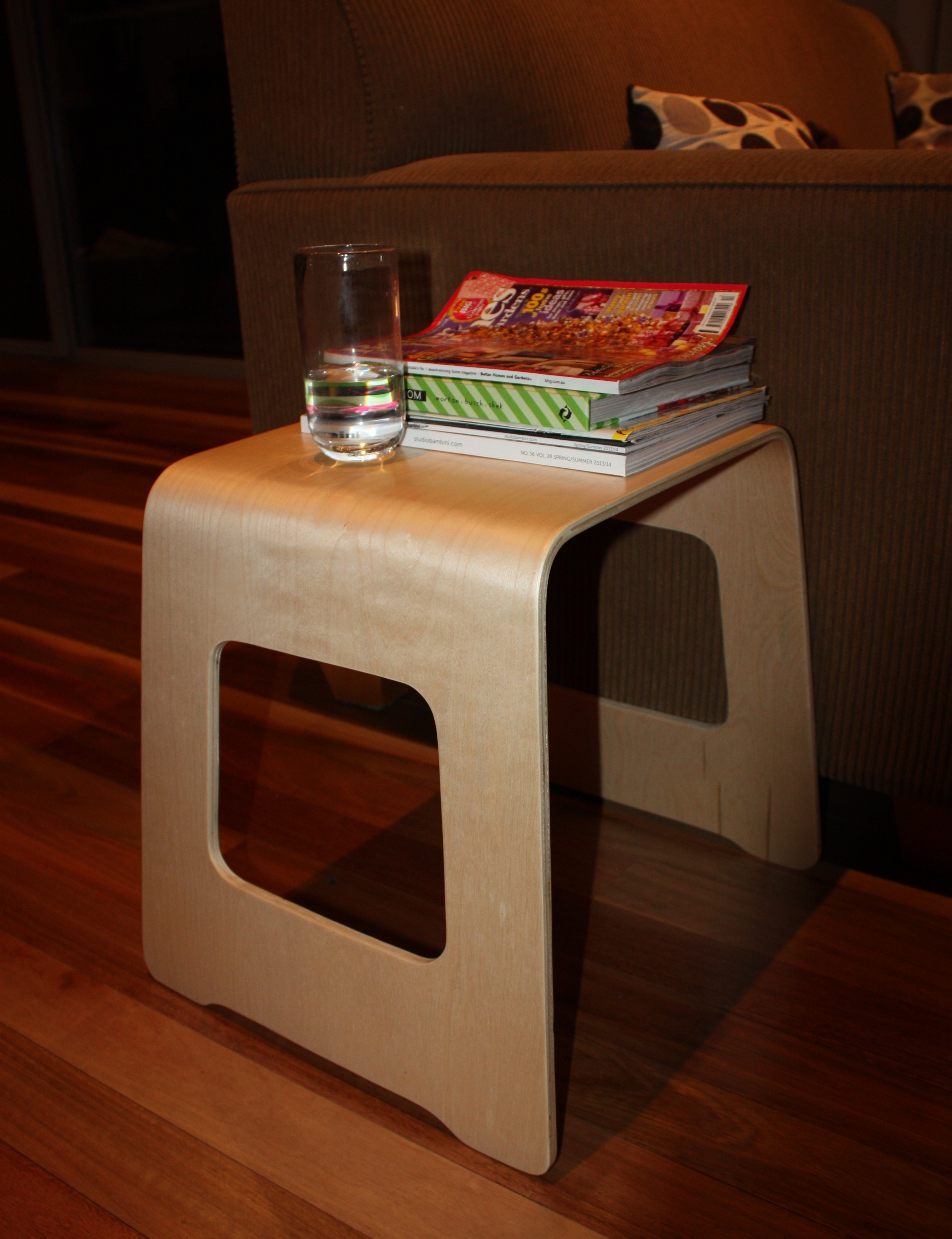 Mockas leni bentwood stool styled by melbourne mamma great coffee