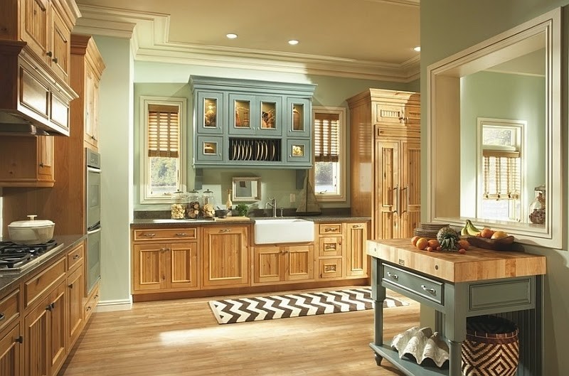 Paint Colors For Kitchens With Oak Cabinets