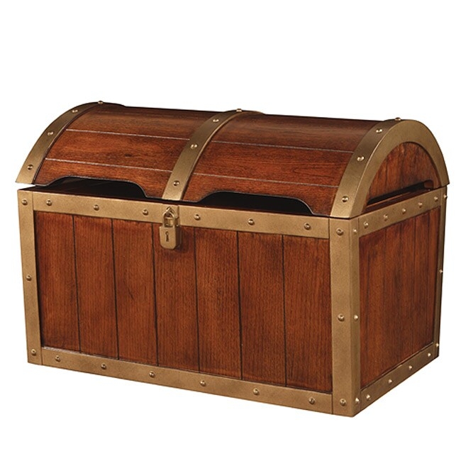 oak effect toy storage