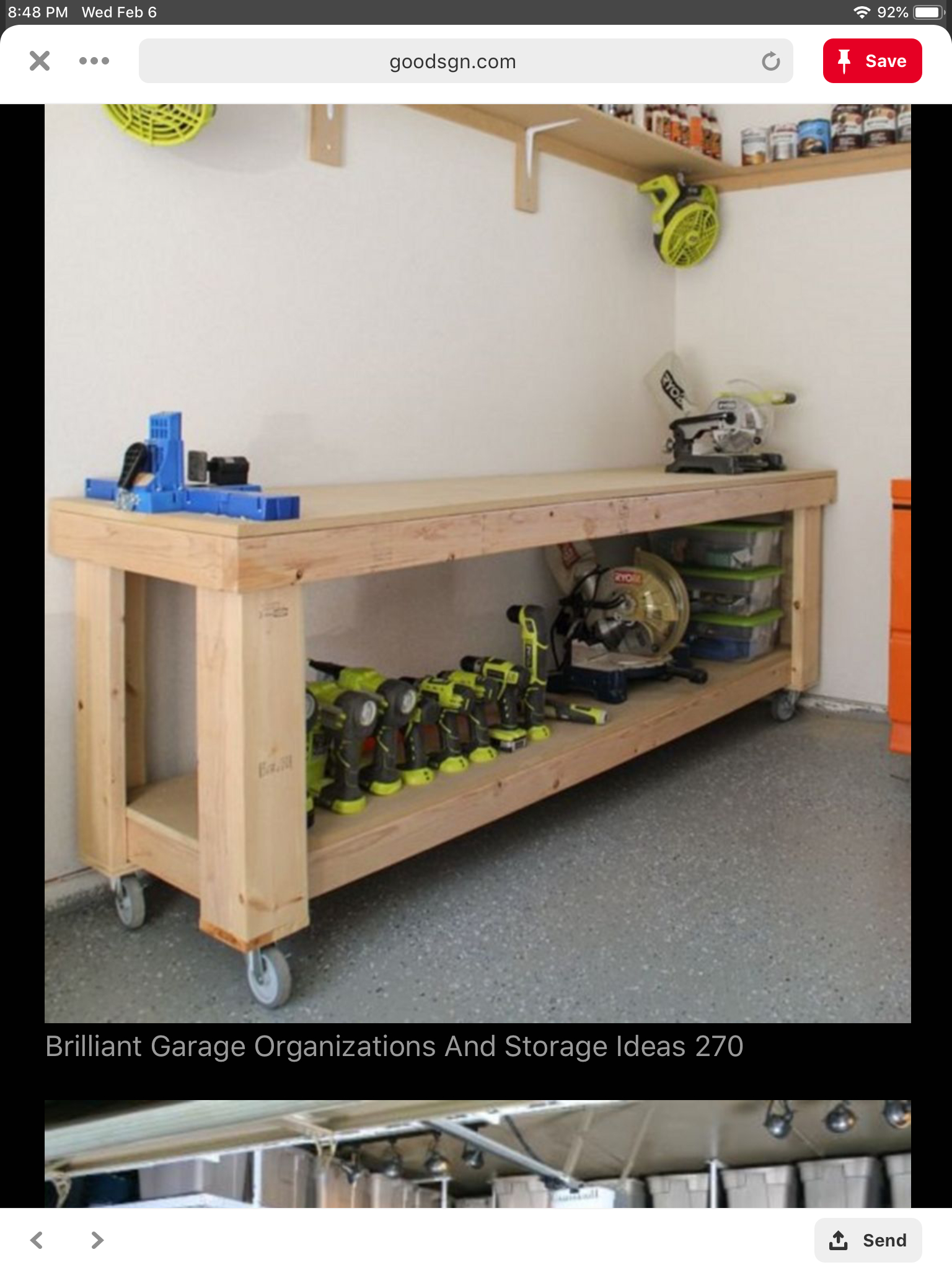 Garage Work Benches - Ideas on Foter