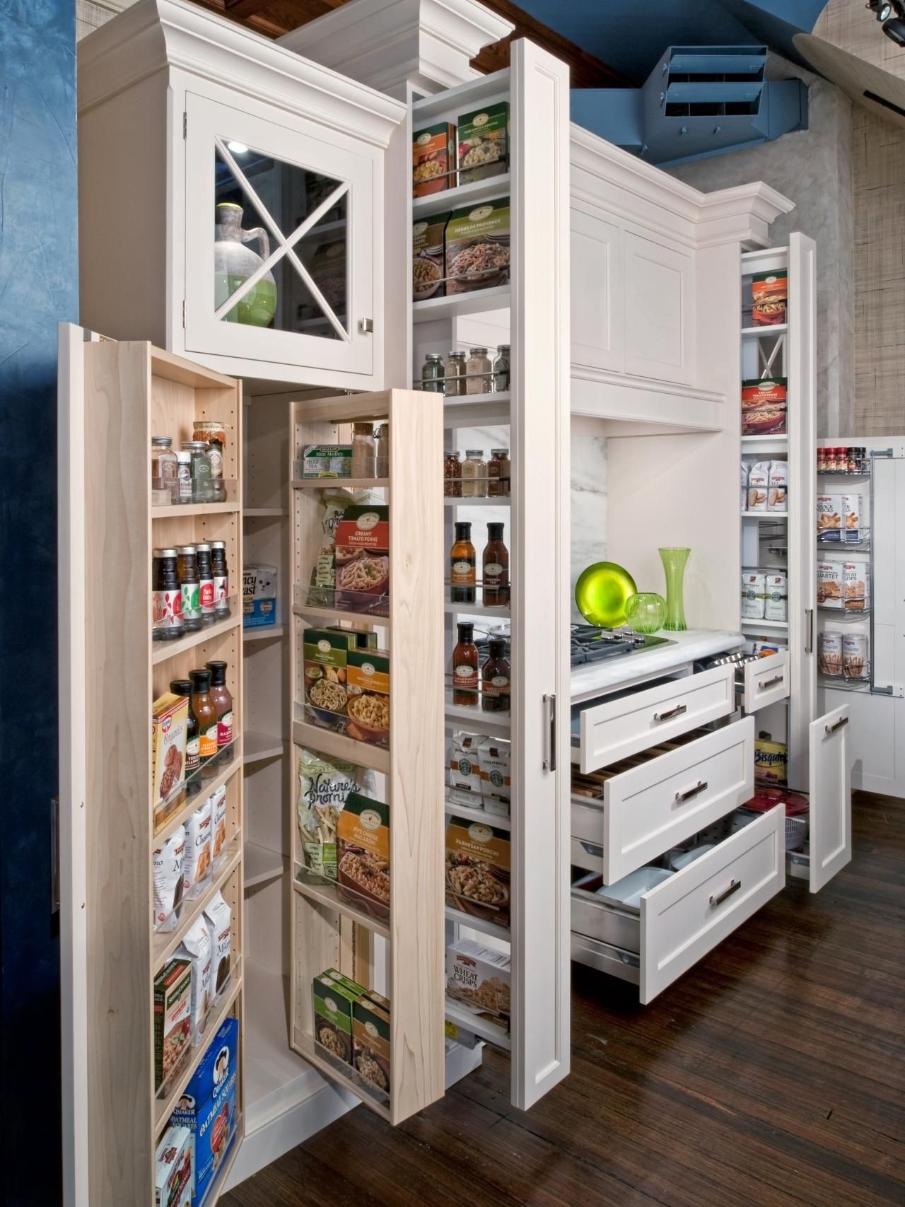 Slim Pantry Cabinets - Foter  Narrow cabinet kitchen, Small remodel, Narrow  pantry