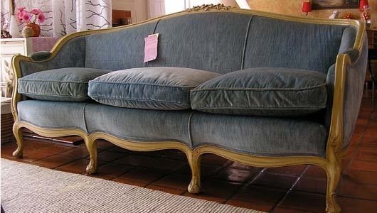 Blue jean couch covers