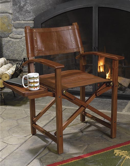 Woods director best sale chair with table