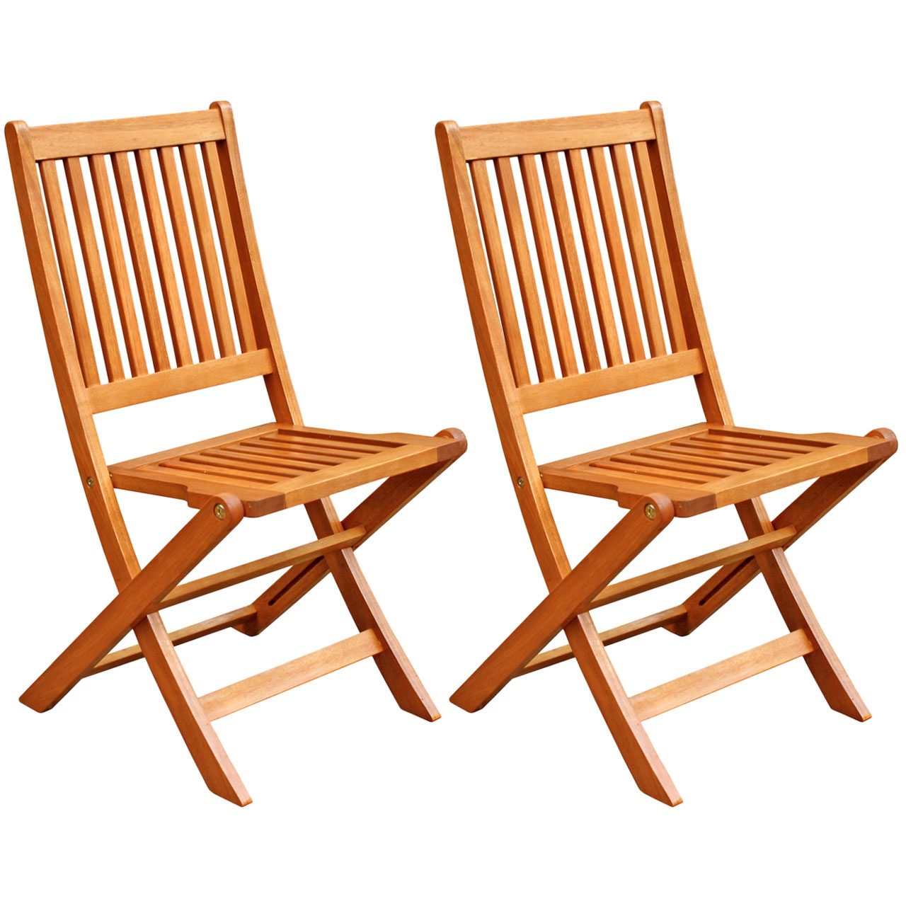 Hardwood folding chairs 1