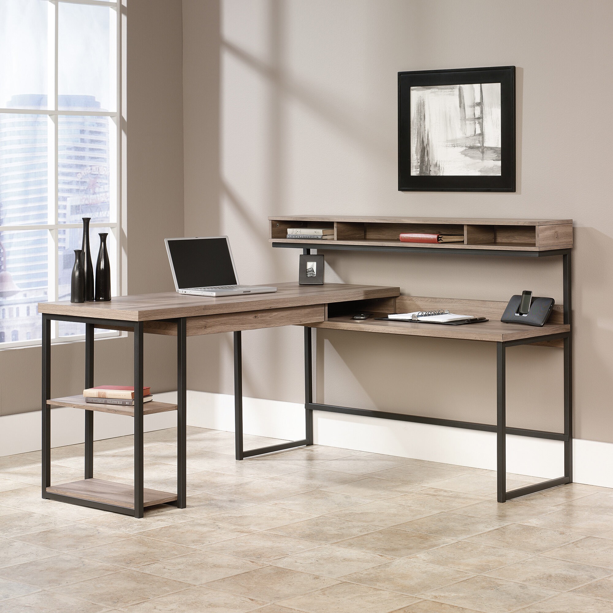 Практичный стол. Стол Corner Desk Loft. Стол письменный Loft stol127. Письменный стол l-81 Loft Design. Sauder мебель компьютерный стол.